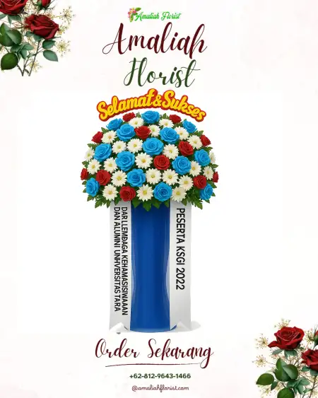Standing Flowers Grand Ballroom The Margo Hotel Depok